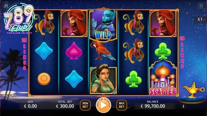 Các biểu tượng đặc biệt trong slot game Aladdin